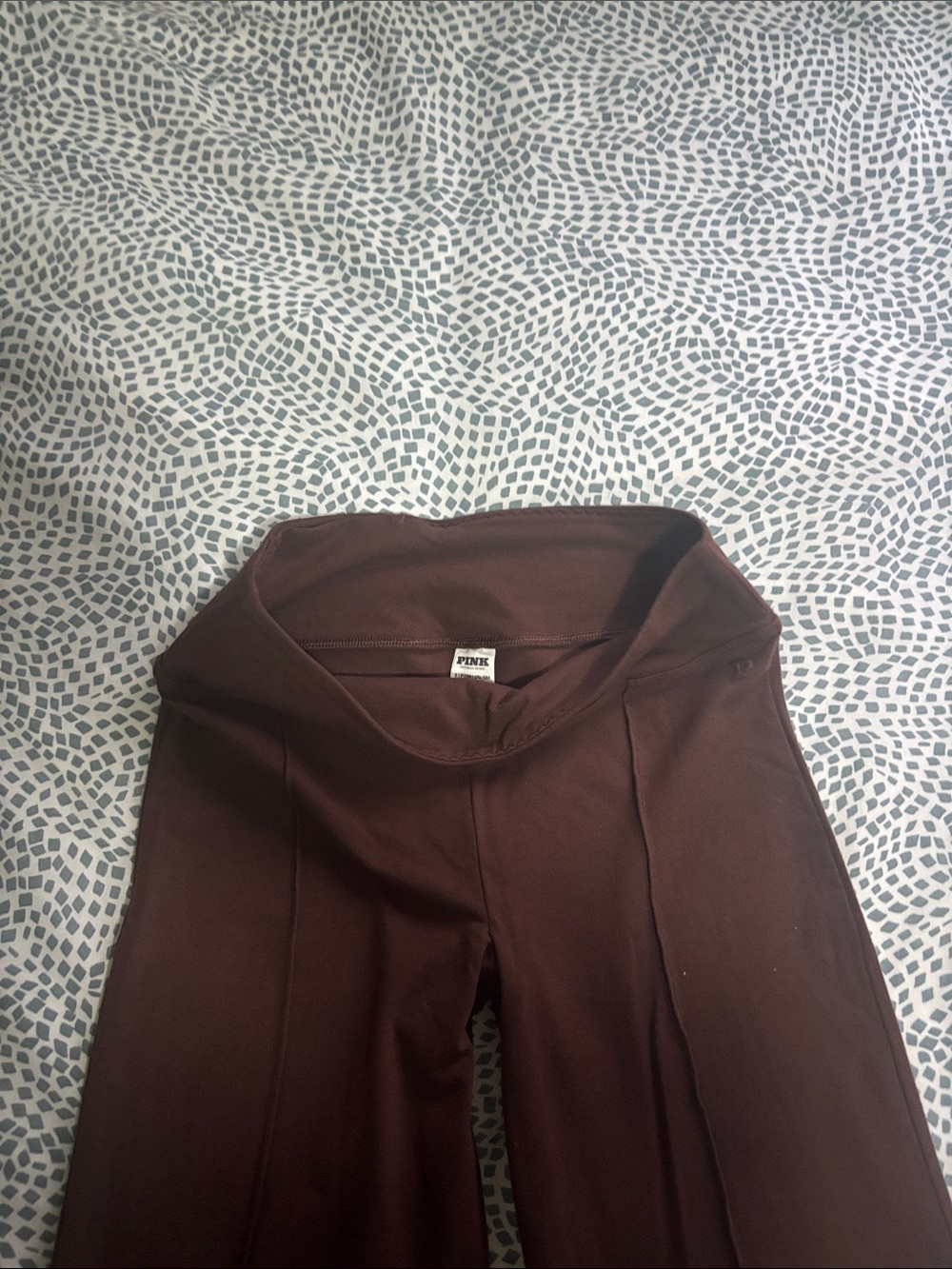 PINK Victoria's Secret Brown  woman Wide-Leg Bottoms